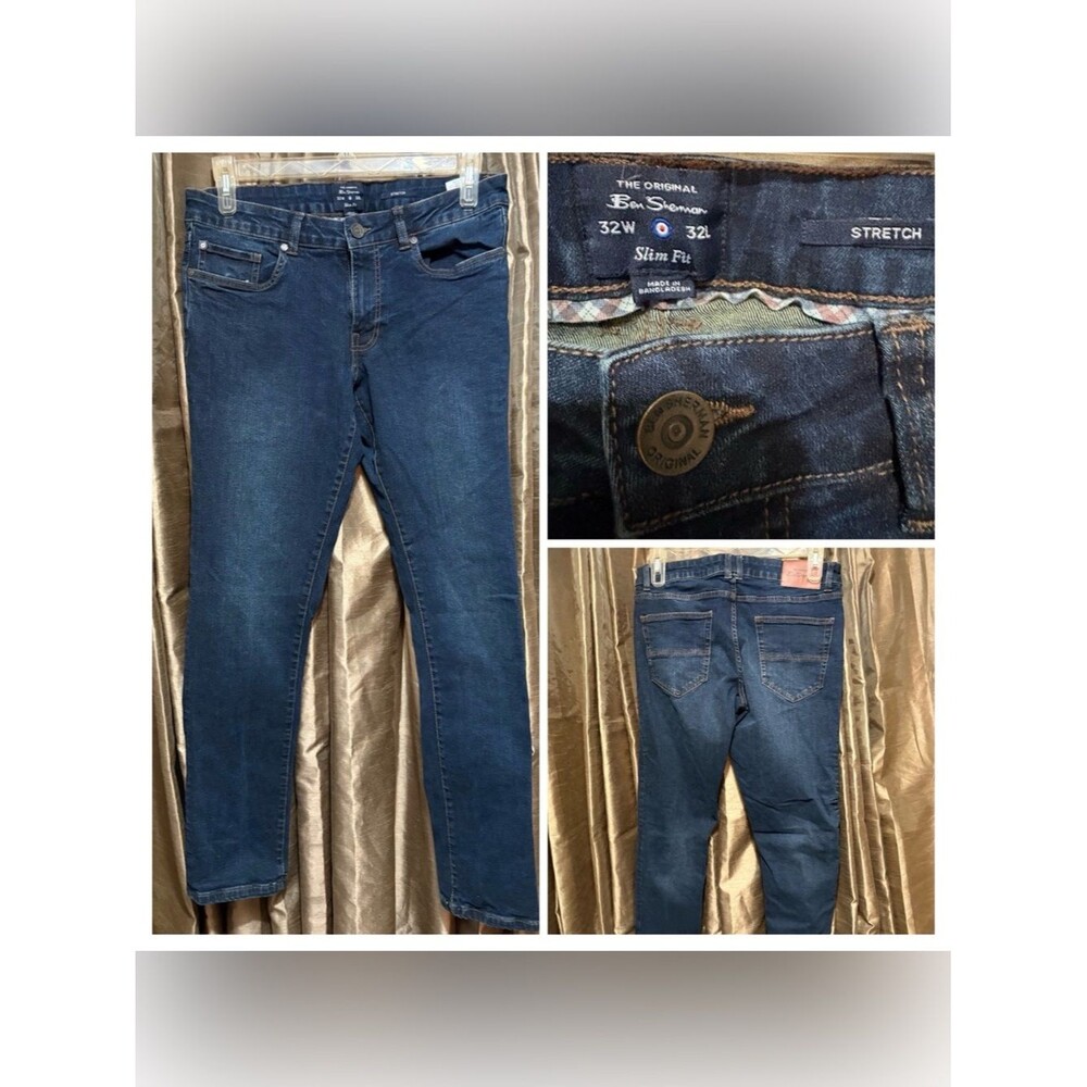 Ben Sherman Slim Fit Jeans - Dark Blue NWOT #2000